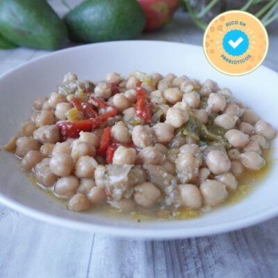 Plato de Altum Foods de Garbanzos con vegetales