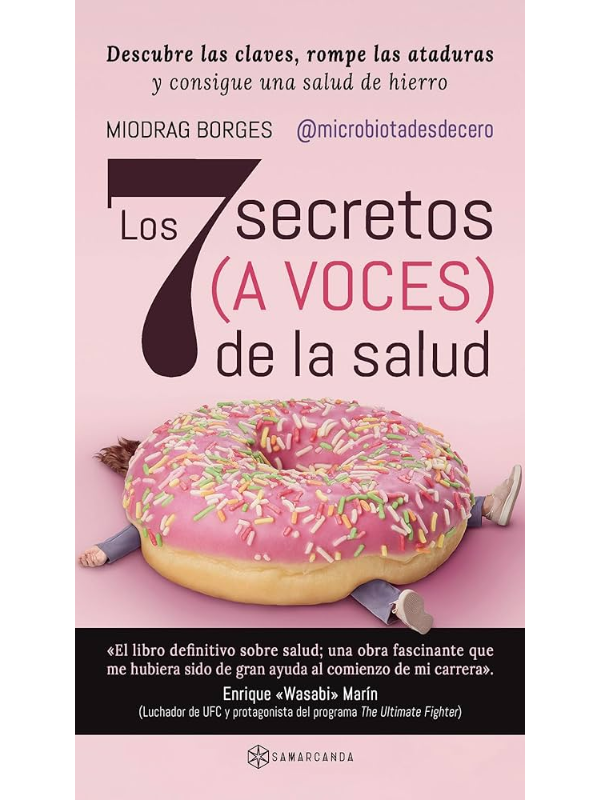 Portada del libro los 7 secretos (a voces) de la salud